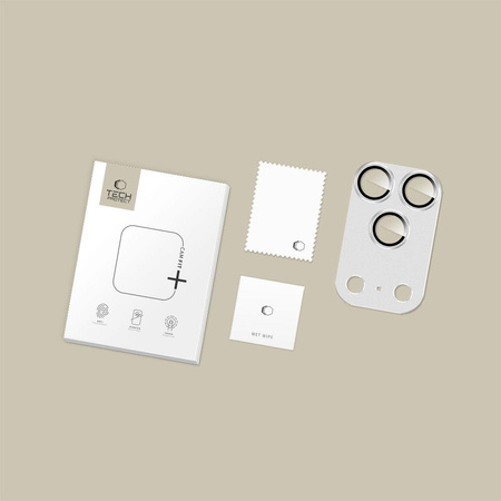 OSŁONA APARATU TECH-PROTECT CAMFULL FIT+ IPHONE 17 PRO MAX SILVER