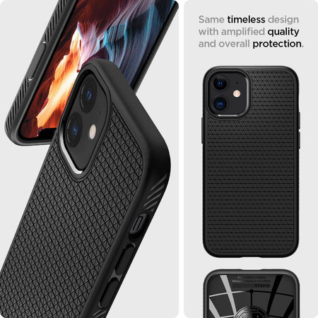 IPHONE 12 MINI SPIGEN LIQUID AIR MATTE BLACK