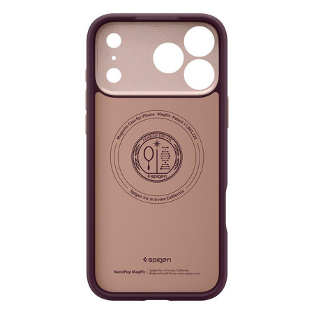 SPIGEN NANO POP MAG MAGSAFE IPHONE 17 PRO BURGUNDY BEAN