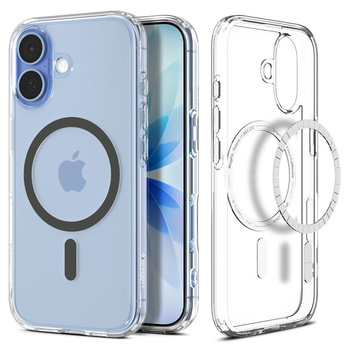 SPIGEN ULTRA HYBRID MAG MAGSAFE IPHONE 17 CLEAR/GRAPHITE