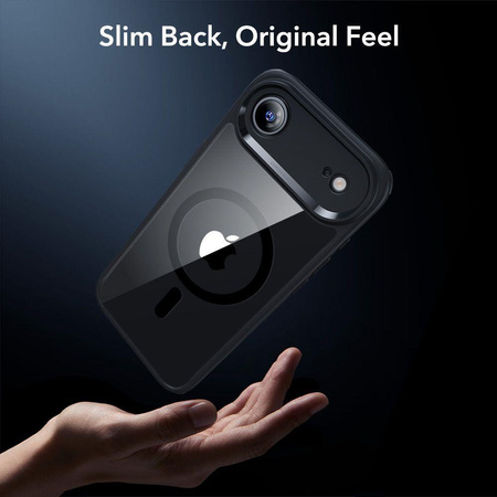 ESR CLASSIC HYBRID MAGSAFE & TEMPERED GLASS IPHONE AIR CLEAR/BLACK