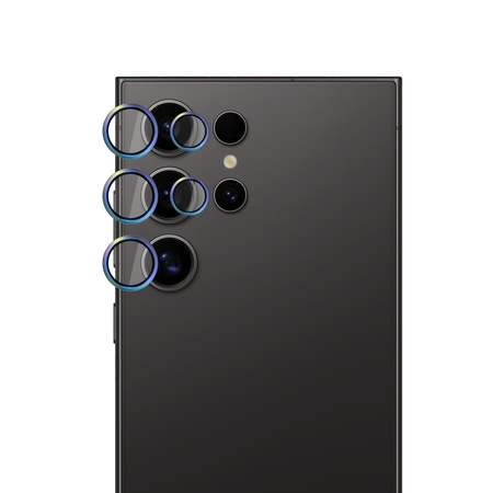 Samsung Galaxy S24 Ultra - HARDY Lens Protection Pro Rainbow