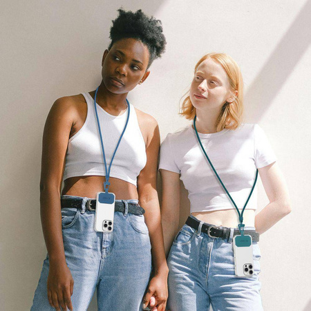 TECH-PROTECT C5S ROPE CROSSBODY STRAP NAVY BLUE