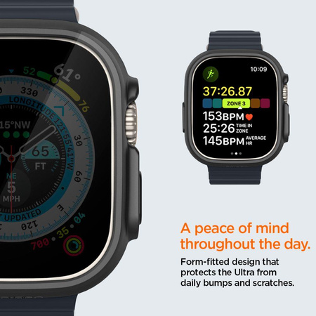 SPIGEN THIN FIT APPLE WATCH ULTRA 1 / 2 / 3 (49 MM) BLACK