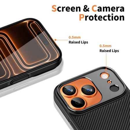 TECH-PROTECT KEVLAR ARAMID CC MAGSAFE IPHONE 17 PRO MAX BLACK