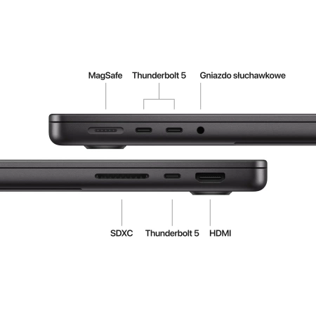 MacBook Pro 14 M4 Pro Gwiezdna czerń