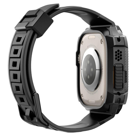 SPIGEN RUGGED ARMOR ”PRO” APPLE WATCH ULTRA 1 / 2 / 3 (49 MM) BLACK