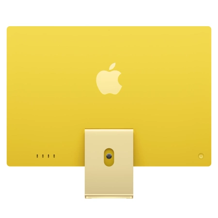 24-inch iMac with Retina 4.5K display: Apple M4 chip with 10‑core CPU and 10‑core GPU, 16GB, 512GB SSD - Yellow