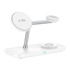TECH-PROTECT QI15W-A45 3IN1 MAGNETIC MAGSAFE WIRELESS CHARGER WHITE
