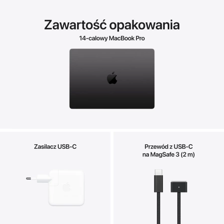 MacBook Pro 14 M4 Max Gwiezdna czerń