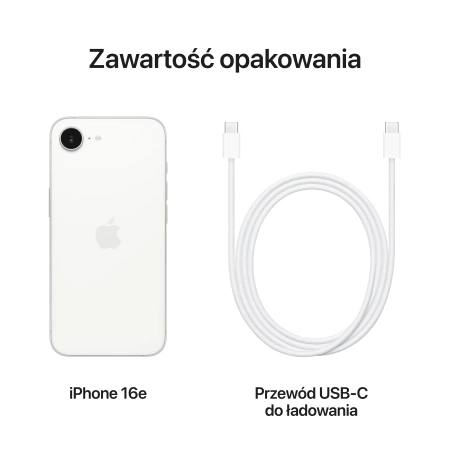 iPhone 16e 512GB - Biały