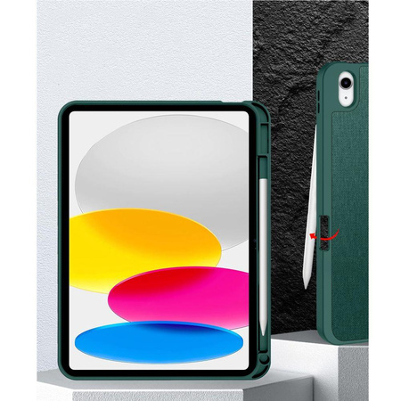 TECH-PROTECT SC PEN CANVAS IPAD 10.9” 10 / 2022 / 11” 11 / 2025 MOSS GREEN