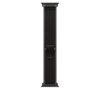 Opaska Trail w kolorze czarnym/węgla drzewnego do koperty 49 mm - rozmiar M/L - elementy z tytanu w kolorze czarnym