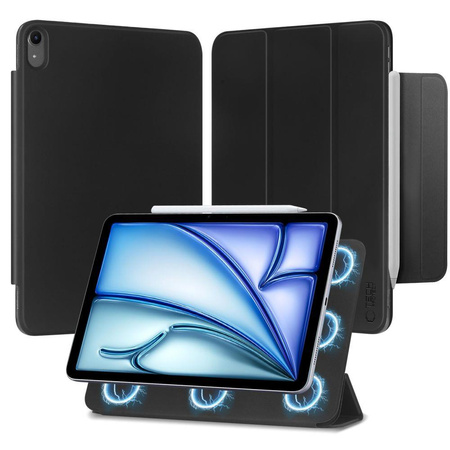 TECH-PROTECT SMARTCASE MAGNETIC IPAD AIR 10.9” 4 / 5 / 2020-2022 / 11” 6 / 7 / 2024-2025 BLACK