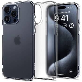 SPIGEN ULTRA HYBRID IPHONE 15 PRO FROST CLEAR