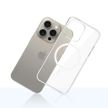 Apple iPhone 15 Pro - 3mk Clear MagCase