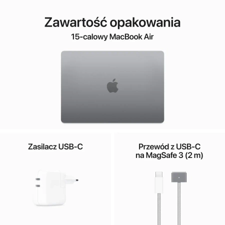 MacBook Air 15 M3 Gwiezdna szarość