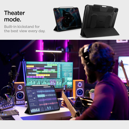 SPIGEN RUGGED ARMOR ”PRO” IPAD PRO 13” 7 / 8 / 2024-2025 BLACK