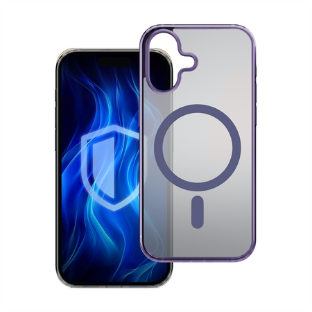 Apple iPhone 16 - 3mk Frosty MagCase Purple