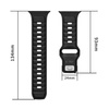 TECH-PROTECT ICONBAND LINE APPLE WATCH 8 / 9 / 10 / 11 / SE / ULTRA (44 / 45 / 46 / 49 MM) BLACK/BLACK
