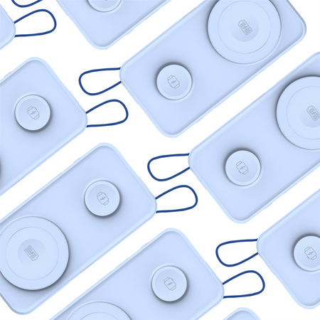 Accessories - 3mk PastelUp 10,000mAh 22.5W USB 1A1C - Blue