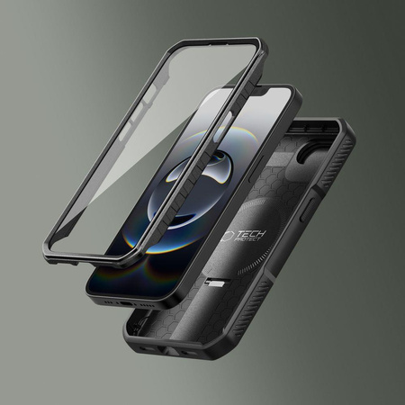 TECH-PROTECT KEVLAR MAGSAFE IPHONE 16E BLACK