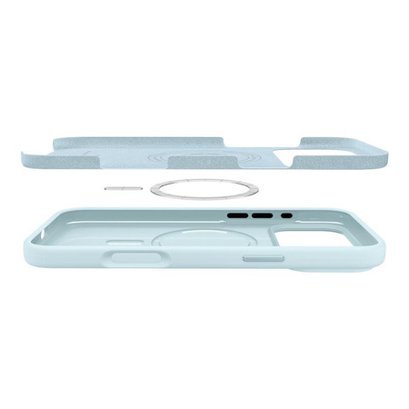 SPIGEN SILICONE FIT MAG MAGSAFE IPHONE 17 PRO MUTE BLUE