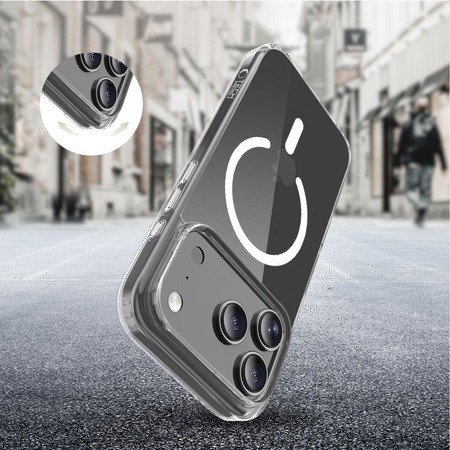 TECH-PROTECT FLEXAIR HYBRID CC MAGSAFE IPHONE 17 PRO MAX CLEAR