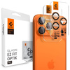 OSŁONA APARATU SPIGEN OPTIK PRO GLAS.TR ”EZ FIT” CAMERA PROTECTOR 2-PACK IPHONE 14 PRO / MAX / 15 PRO / MAX / 16 PRO / MAX / 17 PRO / MAX ORANGE