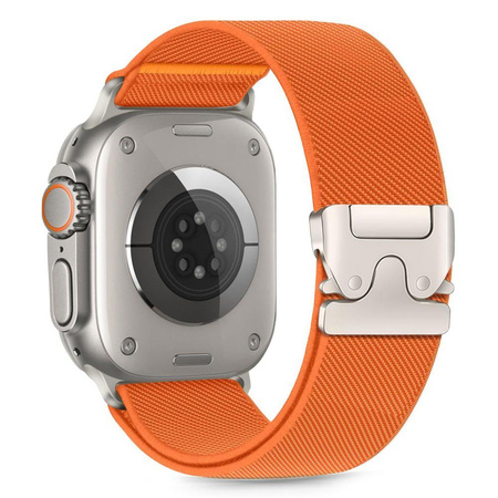 TECH-PROTECT NYLON CLASP APPLE WATCH 8 / 9 / 10 / 11 / SE / ULTRA (44 / 45 / 46 / 49 MM) ORANGE