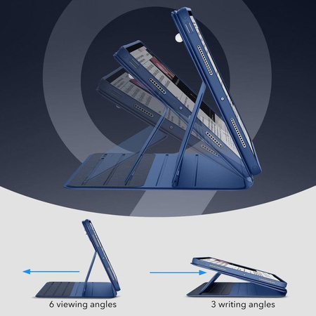 ESR FLIP HYBRID IPAD PRO 13” 7 / 8 / 2024-2025 NAVY BLUE