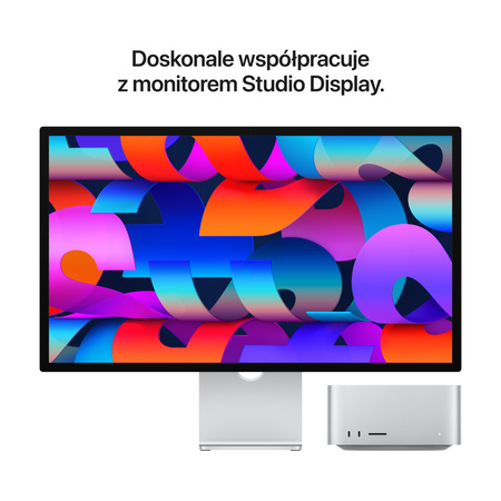 Mac Studio M3 Ultra 28 rdzeni CPU 60 rdzeni GPU, 96GB RAM 1TB SSD