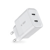 TECH-PROTECT C20W 2-PORT NETWORK CHARGER PD20W WHITE