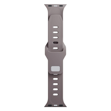 42/44/45/49 mm Taupe - 3mk Silicone Watch Strap for Apple