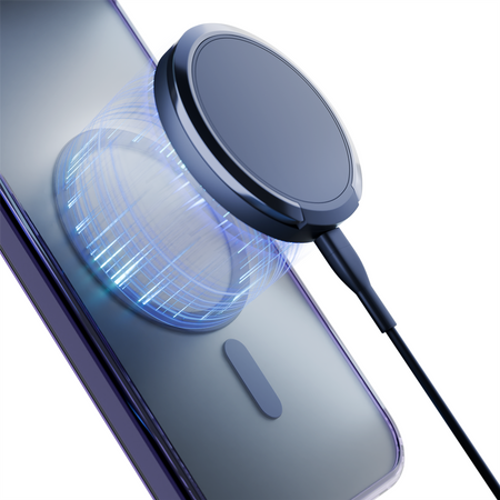 Apple iPhone 15 Plus - 3mk Frosty MagCase Purple