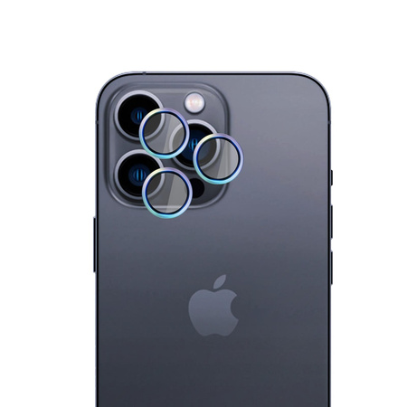 Apple iPhone 15 Pro Max - HARDY Lens Protection Pro Rainbow