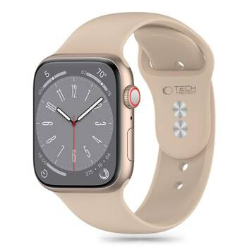 TECH-PROTECT SILICONE APPLE WATCH 8 / 9 / 10 / 11 / SE (40 / 41 / 42 MM) WALNUT
