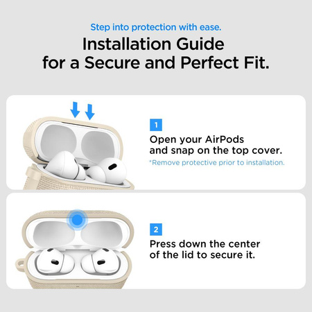 SPIGEN URBAN FIT APPLE AIRPODS PRO 3 DUNE BEIGE