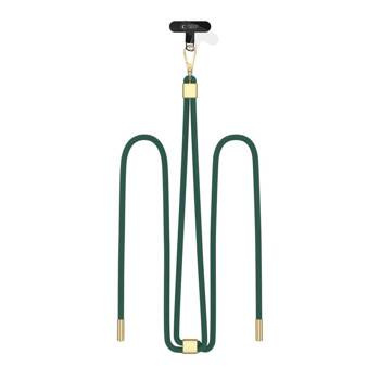 TECH-PROTECT C2S ROPE CROSSBODY STRAP HUNTER GREEN/GOLD