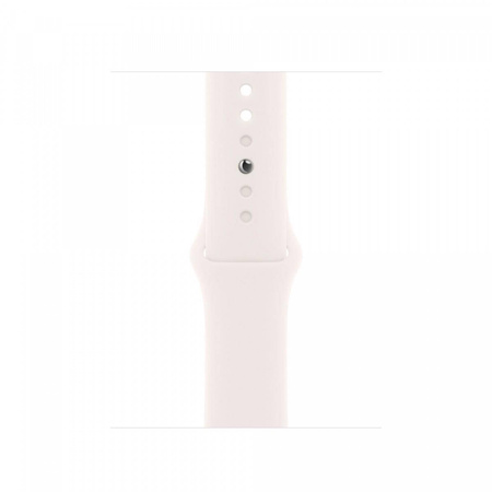 Pasek sportowy w kolorze łagodnego różu do koperty 42 mm - rozmiar S/M