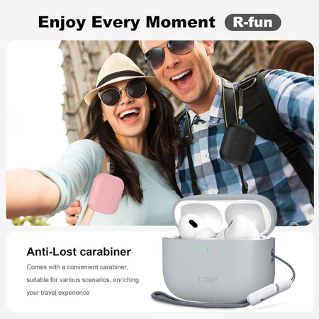 TECH-PROTECT SILICONE APPLE AIRPODS PRO 3 CAFFE LATTE