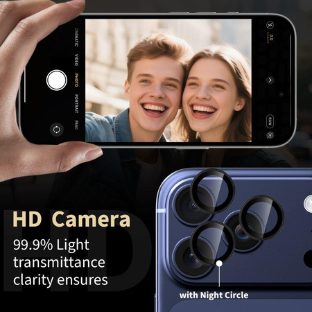 OSŁONA APARATU TECH-PROTECT CAMRING FIT+ IPHONE 14 PRO / MAX / 15 PRO / MAX / 16 PRO / MAX / 17 PRO / MAX CLEAR