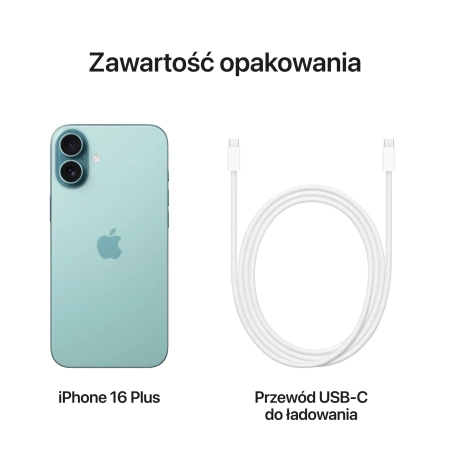 Apple iPhone 16 Plus 256GB Berylowa zieleń