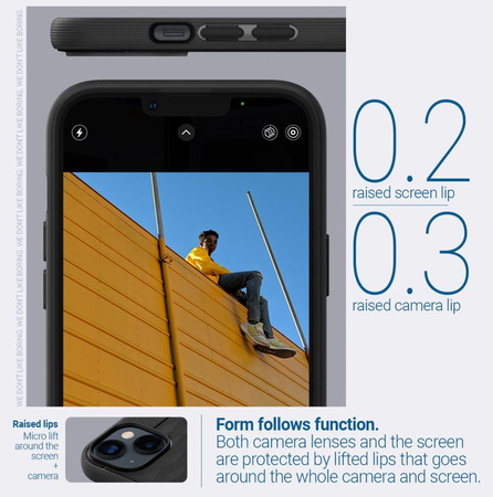 CASEOLOGY PARALLAX MAG MAGSAFE IPHONE 14 PLUS / 15 PLUS MATTE BLACK