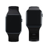 38/40/41 mm Black - 3mk Silicone Watch Strap for Apple