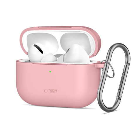 TECH-PROTECT SILICONE HOOK APPLE AIRPODS PRO 3 DUSTY PINK