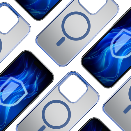 Apple iPhone 15 Pro Max - 3mk Frosty MagCase Blue