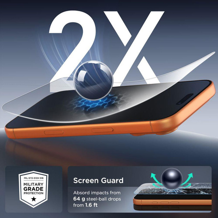 SZKŁO HARTOWANE TECH-PROTECT BUNDLE 10-PACK IPHONE 16 PRO MAX / 17 PRO MAX CLEAR