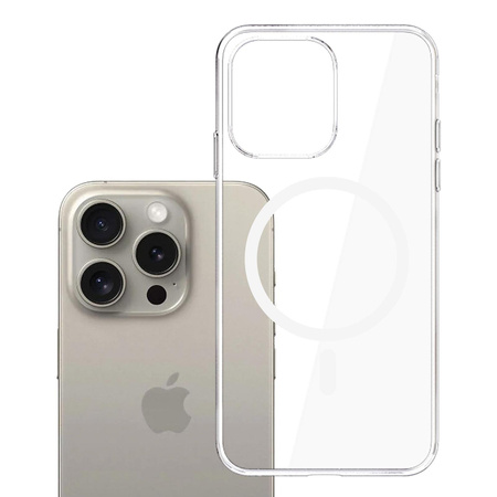 Apple iPhone 15 Pro - 3mk Clear MagCase
