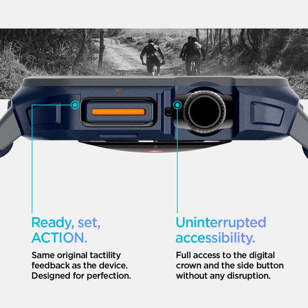 SPIGEN LITE FIT ”PRO” APPLE WATCH 10 / 11 (46 MM) NAVY BLUE